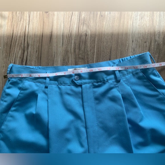 Size 16 vintage coloured trousers. High rise. Made in canada - Picture 3 of 6